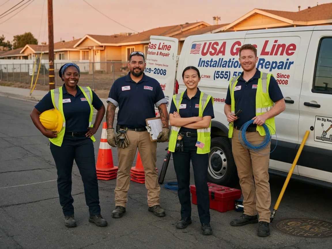 Gas Line Installation company in Mcfarland, CA